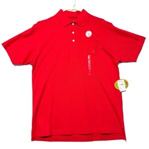 NEW Ivy‎ Crew Men's Small Red Polo Shirt Perfect
